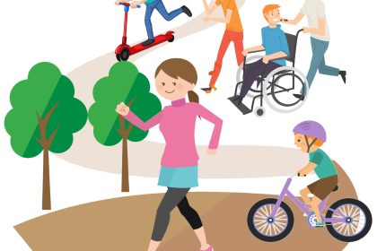 Family Bike, Walk and Roll event